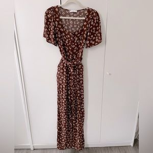 Mango Floral Jumpsuit